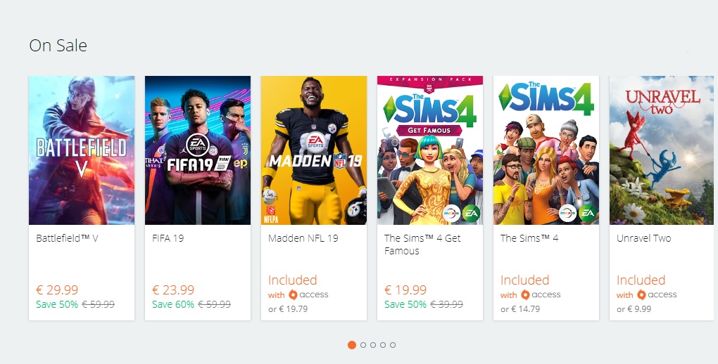 EA SALES