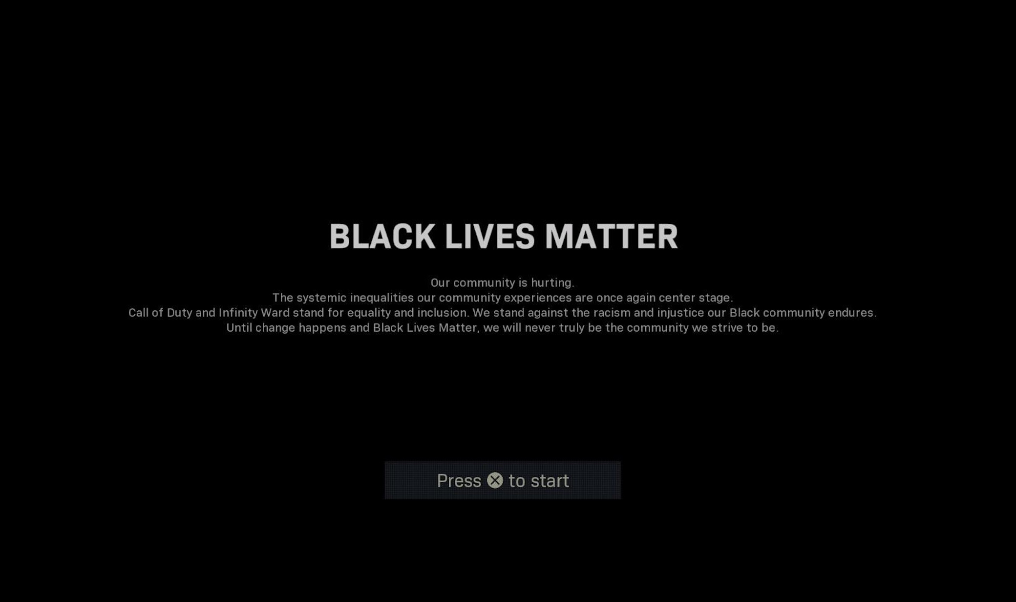 black lives matter call of duty