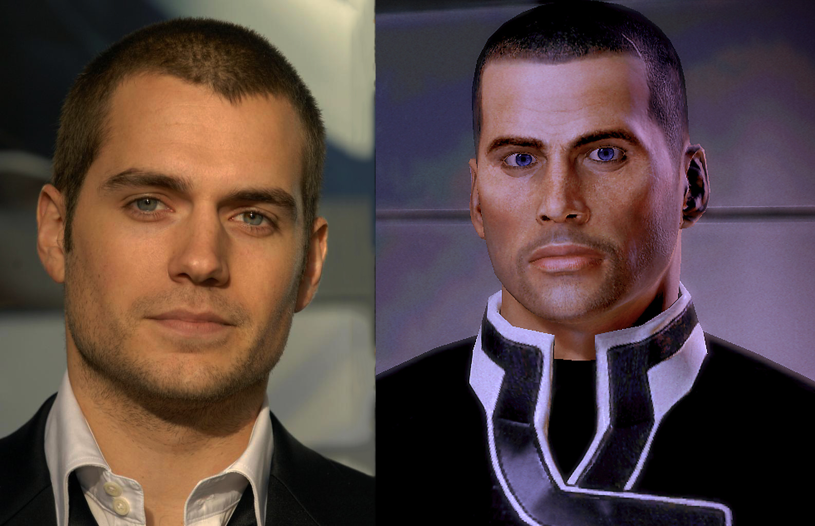 henry cavill john shepard mass effect movie news