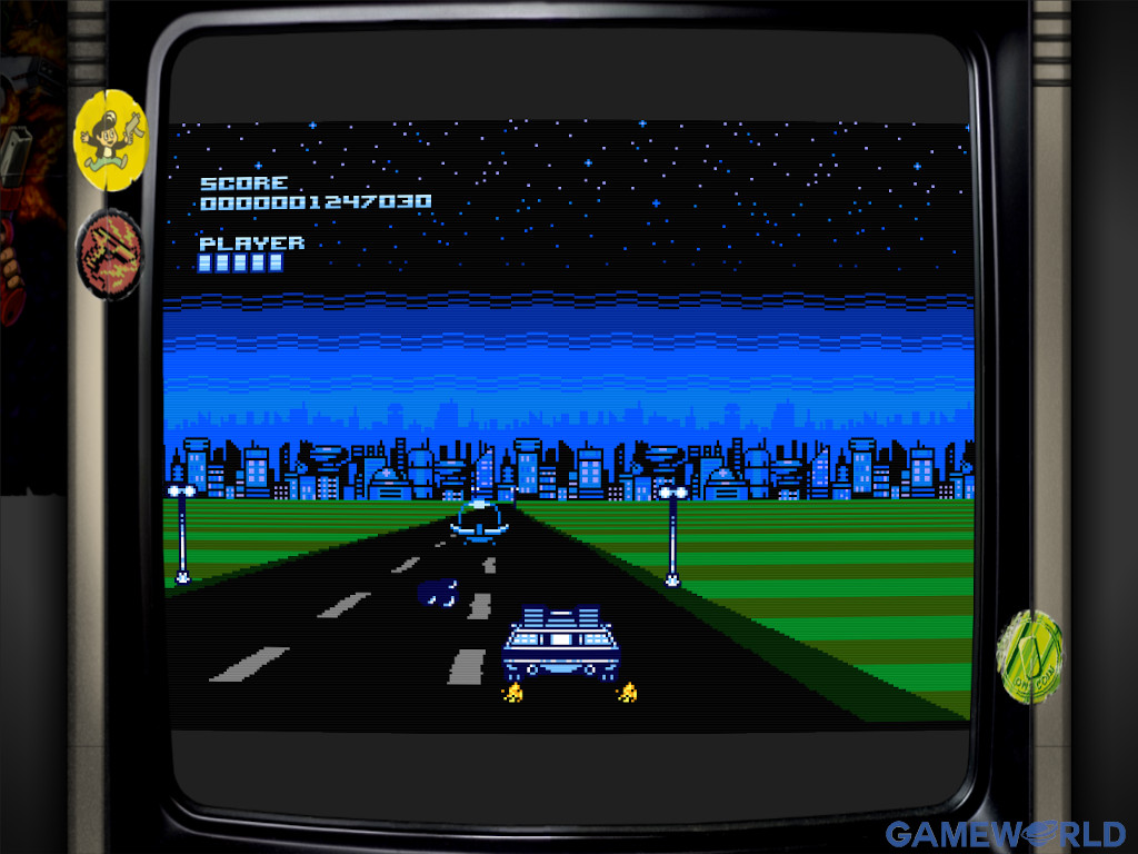 retro city rampage car run mode