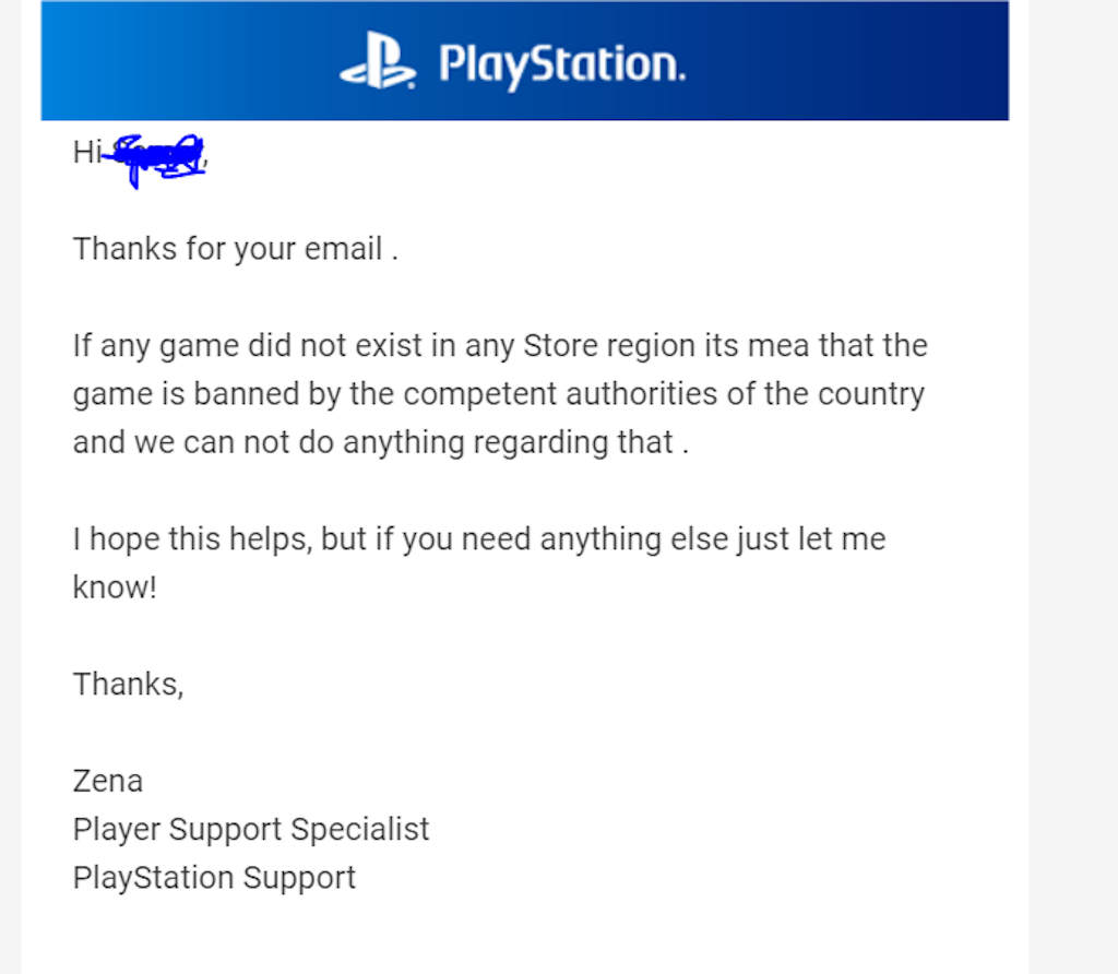 playstation support