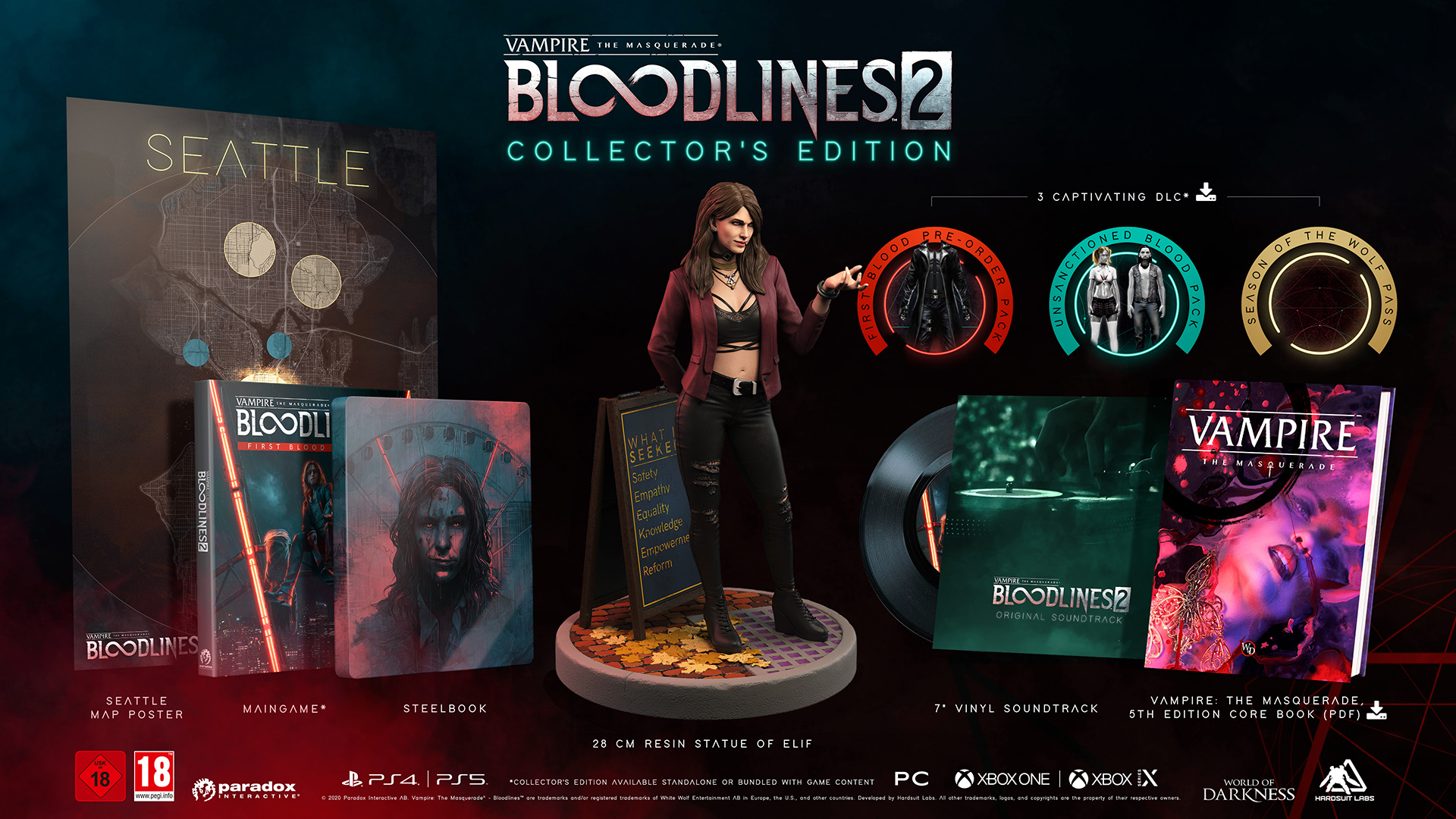 Vampire the Masquerade Bloodlines 2 Collectors Edition