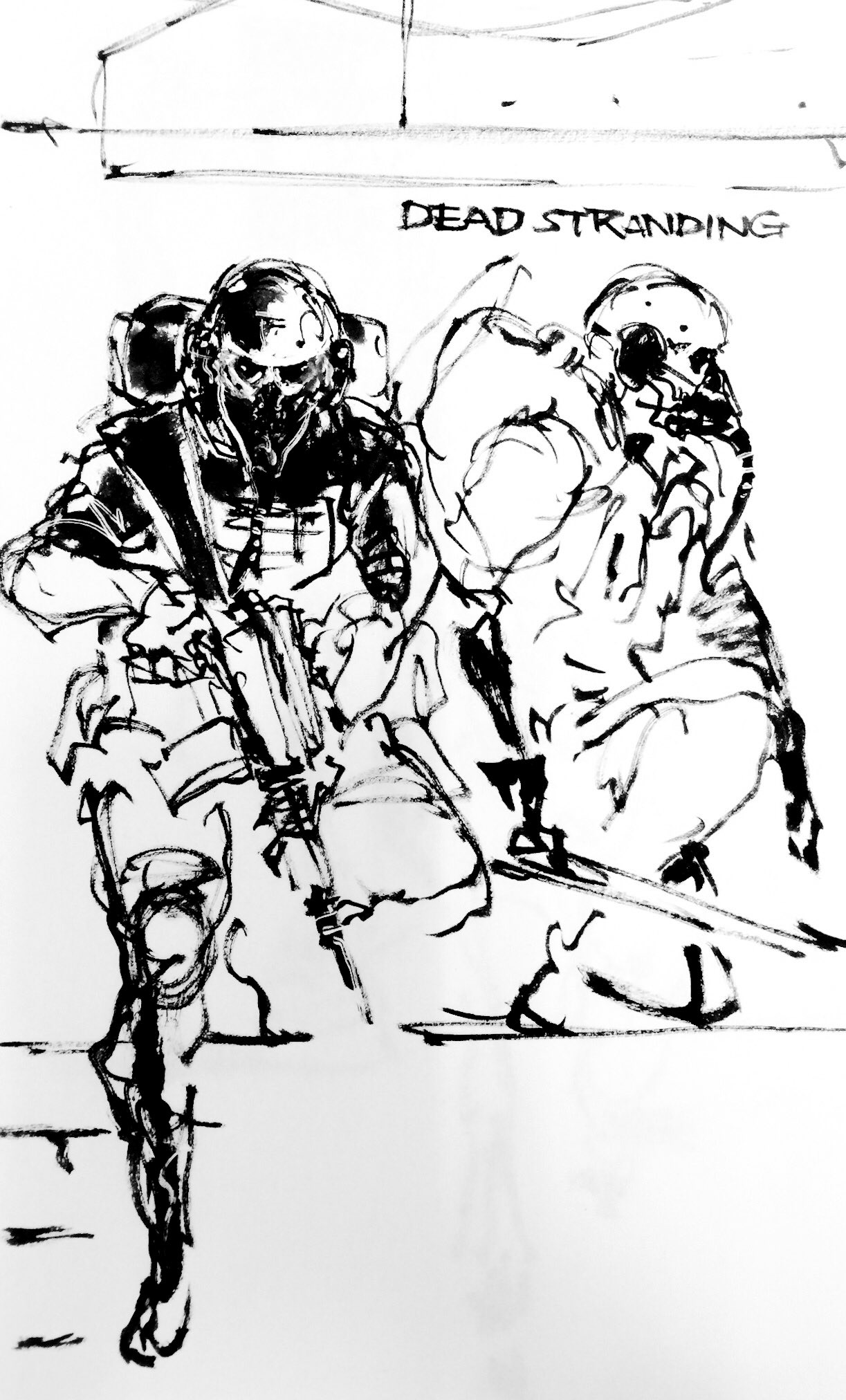 dead stranding concept art