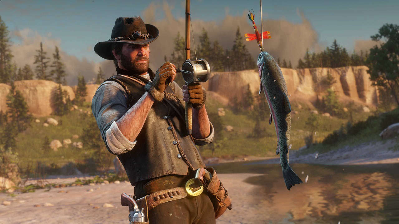 fishing red dead redemption 2