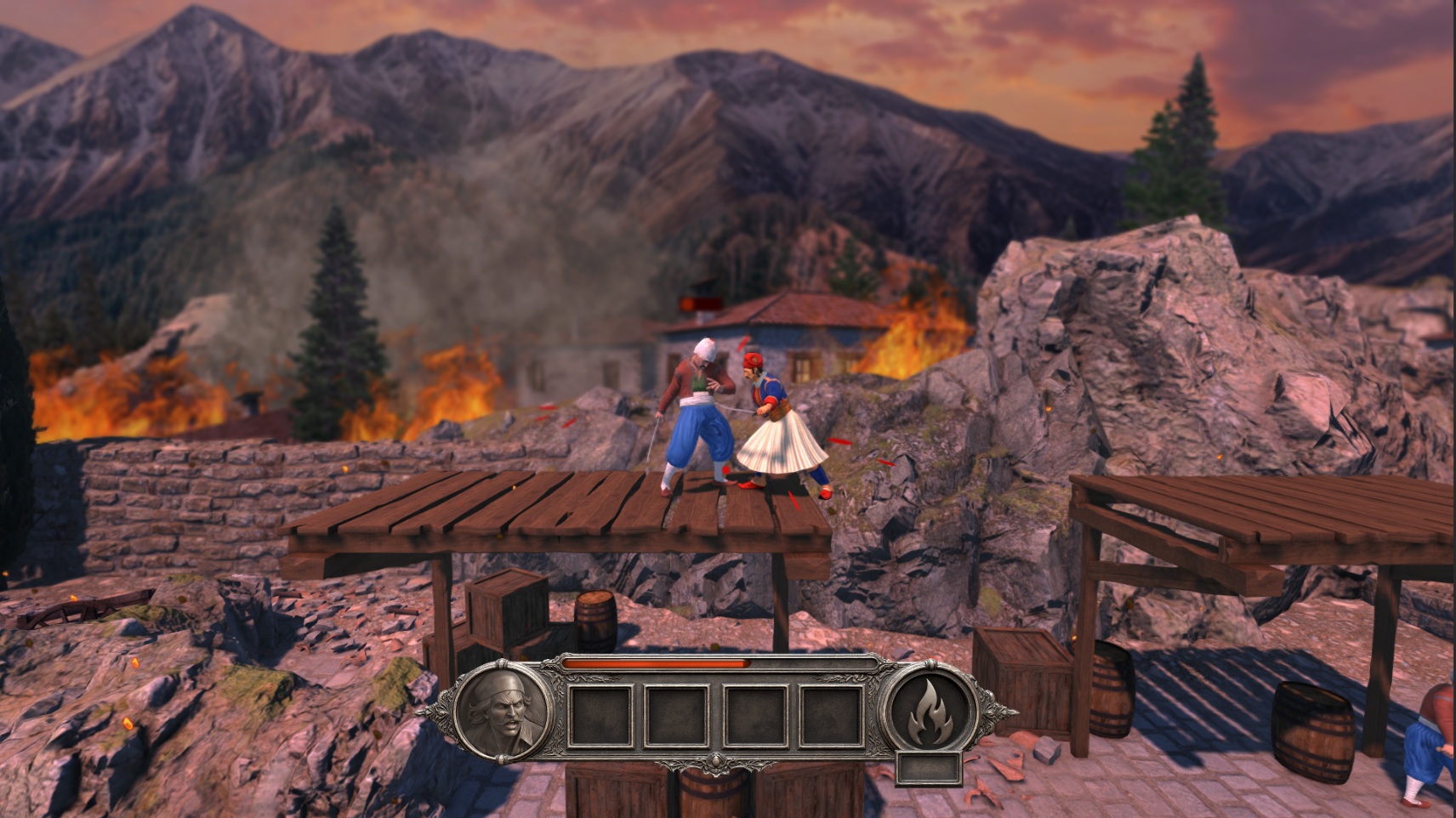 flames of freedom 1821