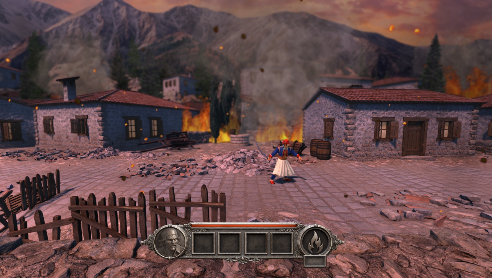 flames of freedom 1821