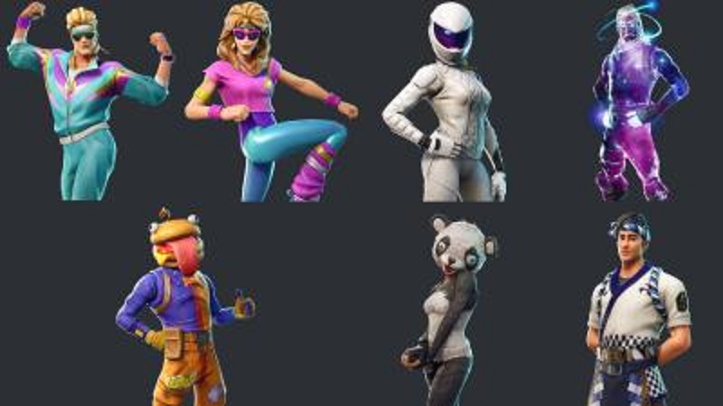 fortnite datamined skins august 18