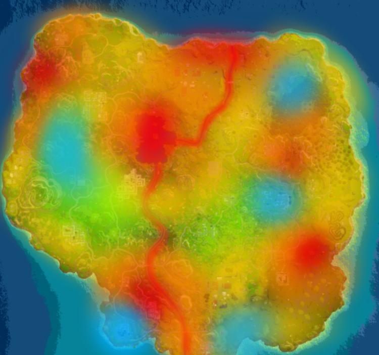 fortnite map llamas