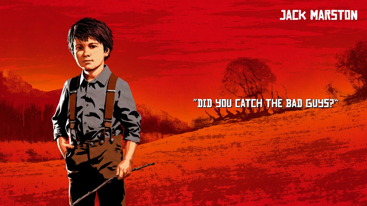 red dead redemption 2 character artwork 11