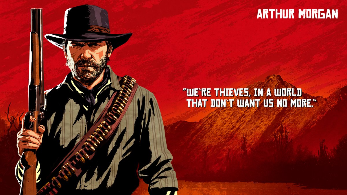 red dead redemption 2 character artwork 12