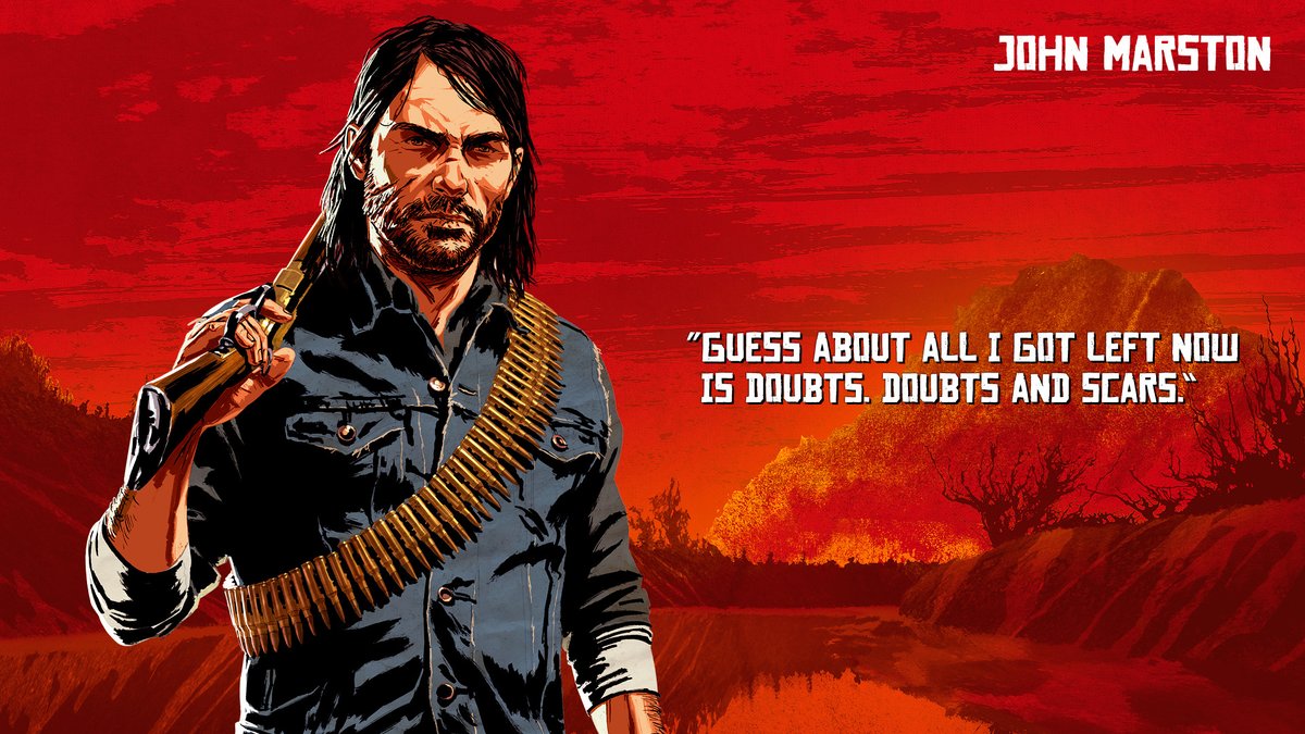 red dead redemption 2 character artwork 13
