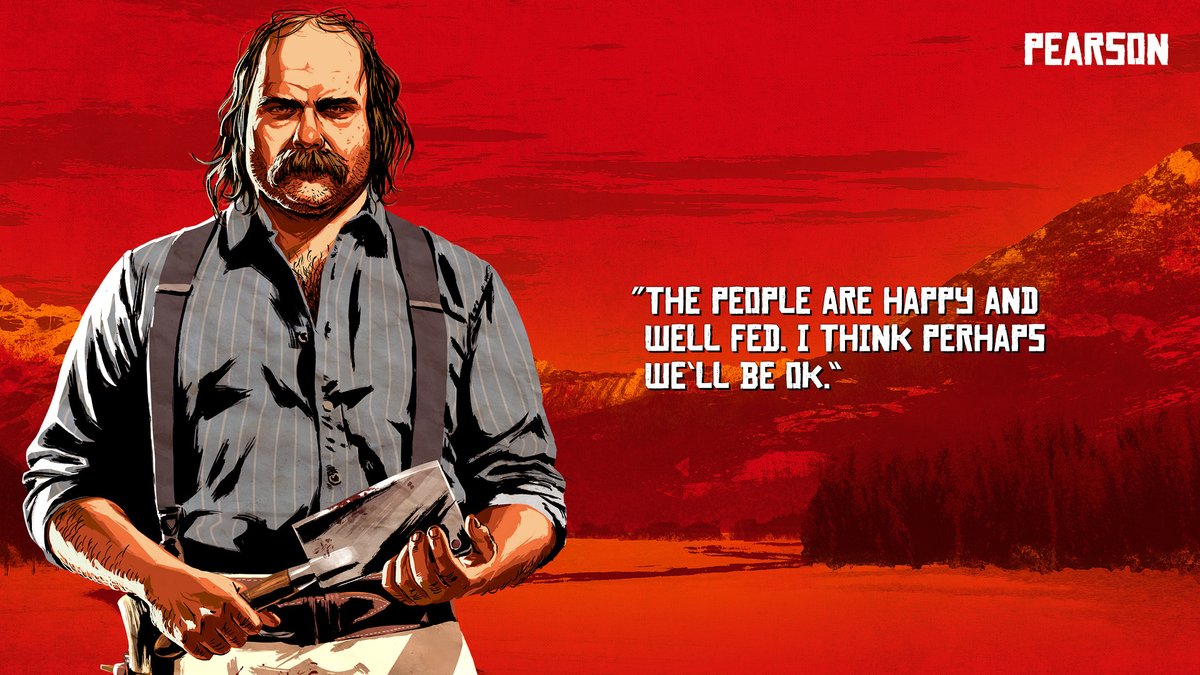 red dead redemption 2 character artwork 15
