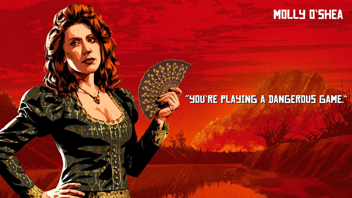 red dead redemption 2 character artwork 18