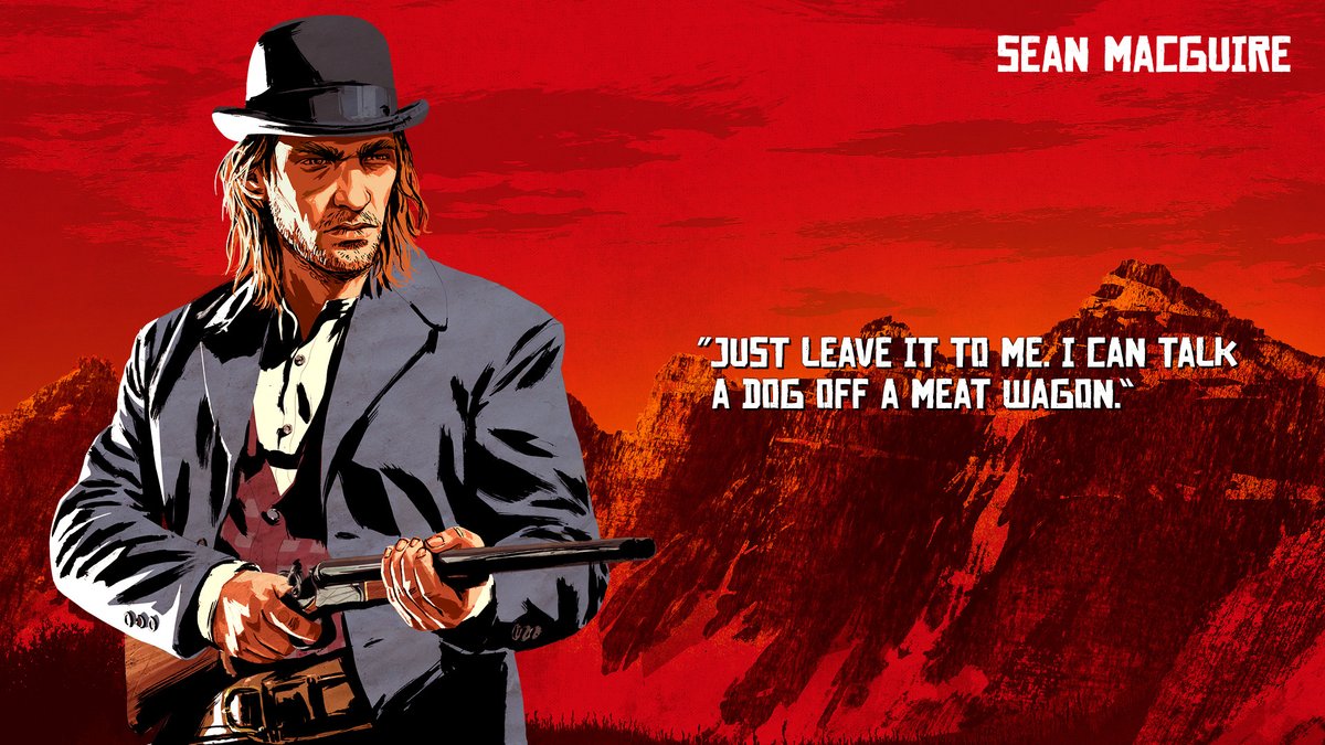 red dead redemption 2 character artwork 20