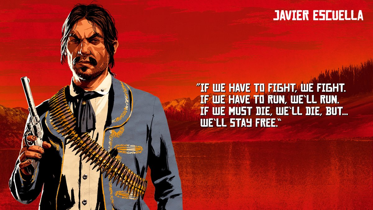 red dead redemption 2 character artwork 22