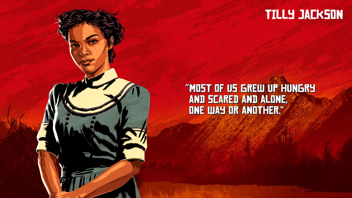 red dead redemption 2 character artwork 4