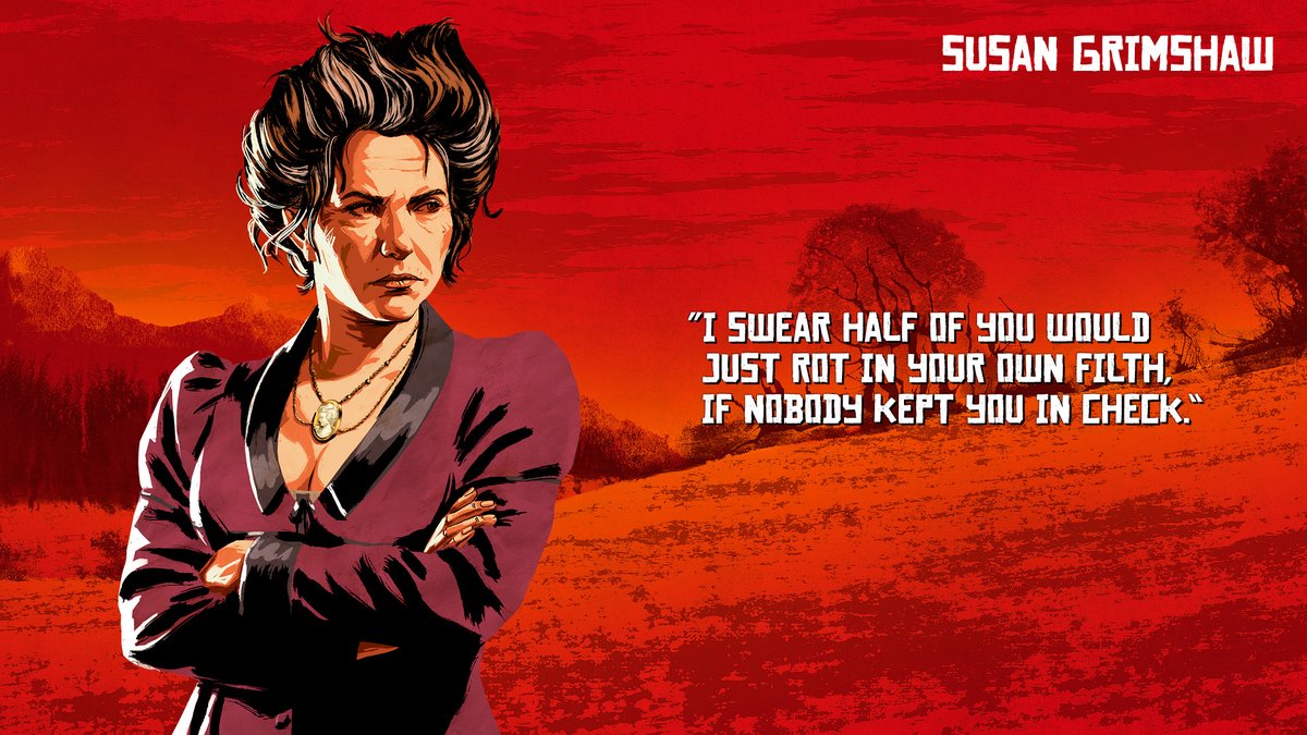 red dead redemption 2 character artwork 5