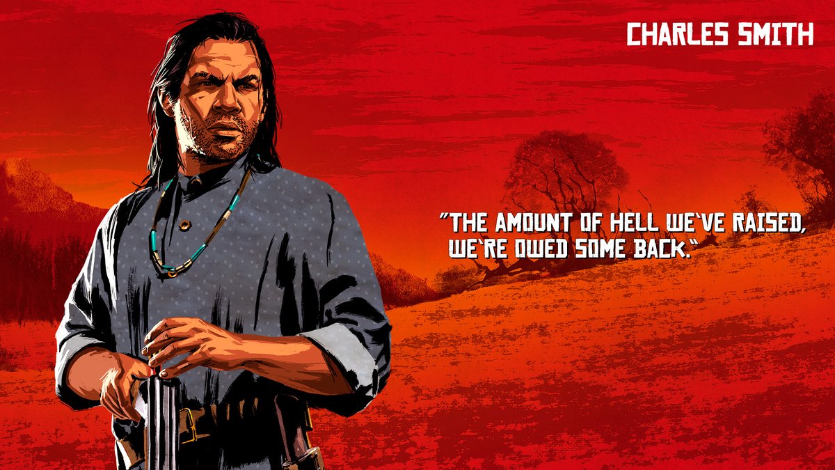 red dead redemption 2 character artwork 7