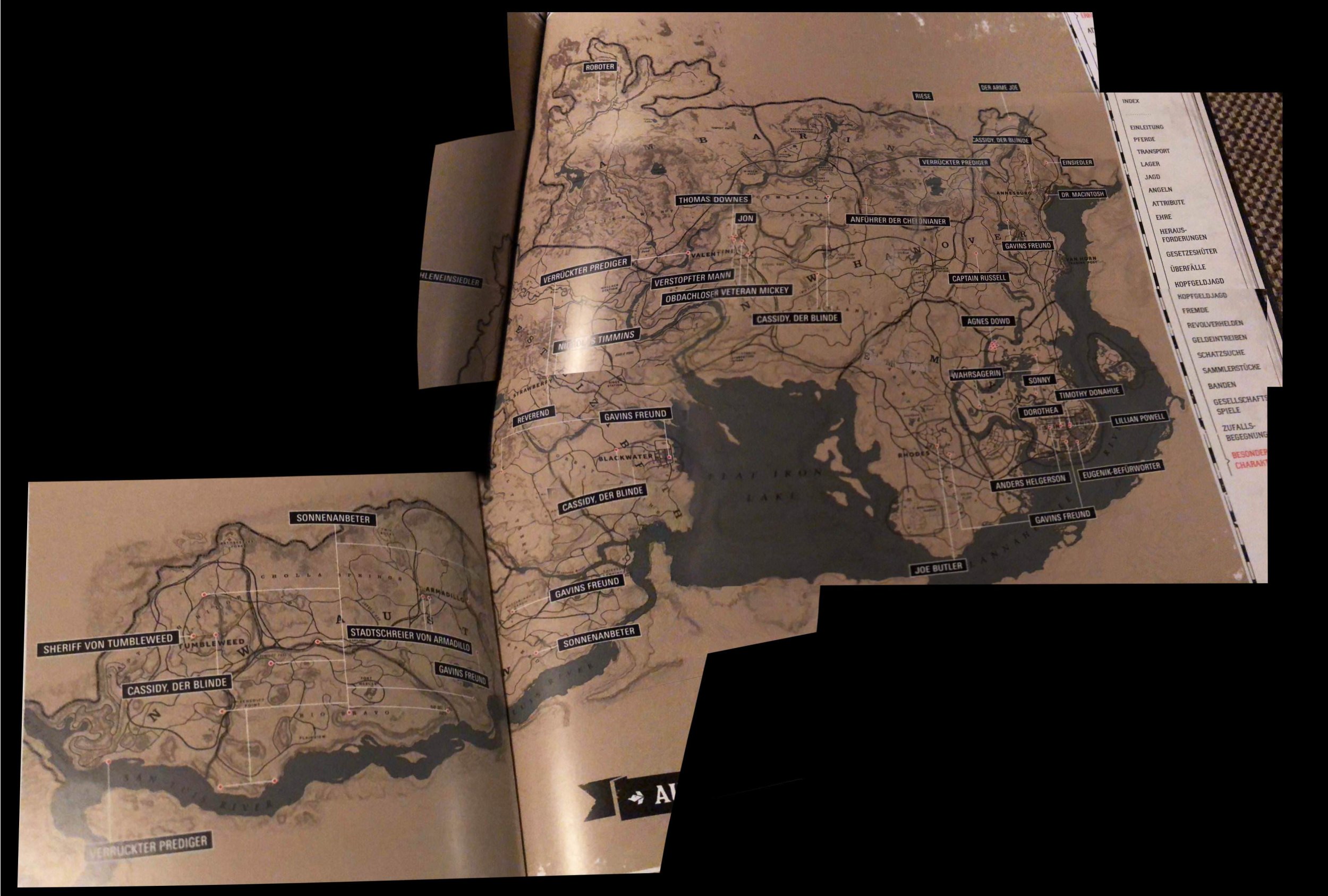 red dead redemption 2 map