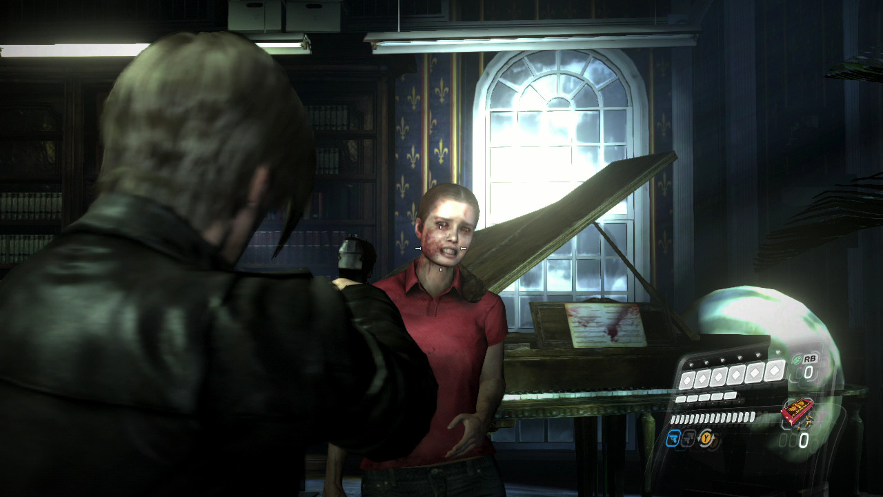 resident evil 6 leon campaign little girl