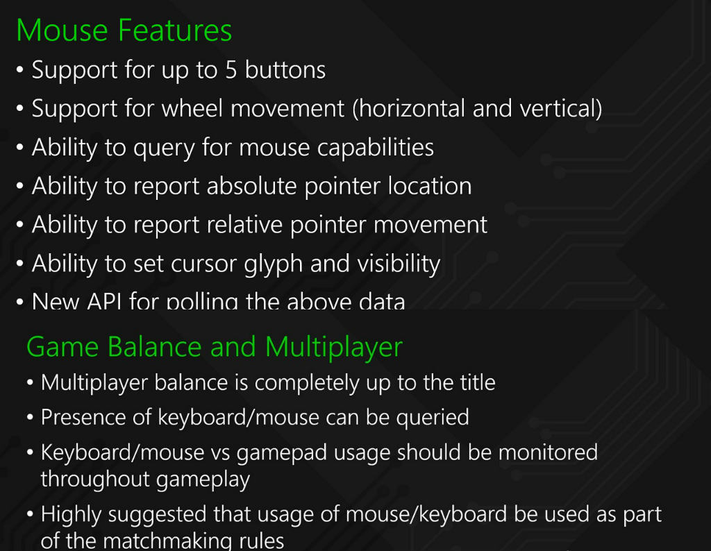 1 xbox one mouse keyboard razer 2