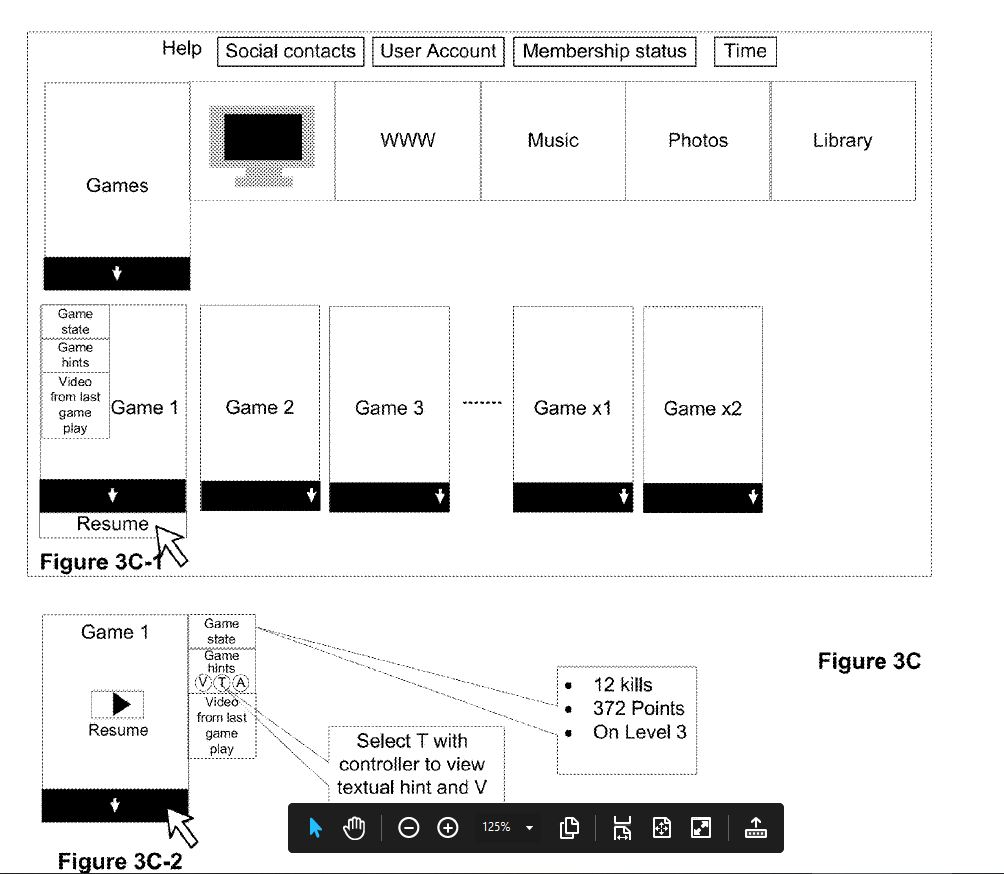 patent ps5 gameplay other users