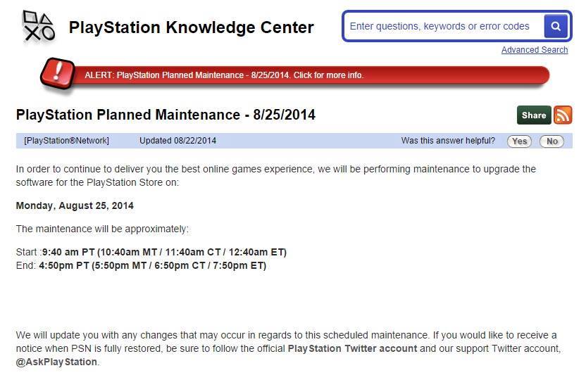 psn-maintenance