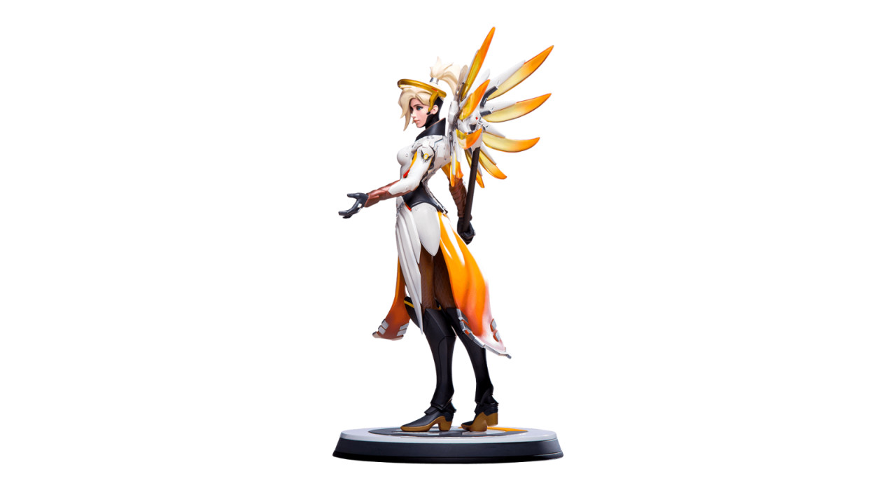 mercy overwatch statue 2