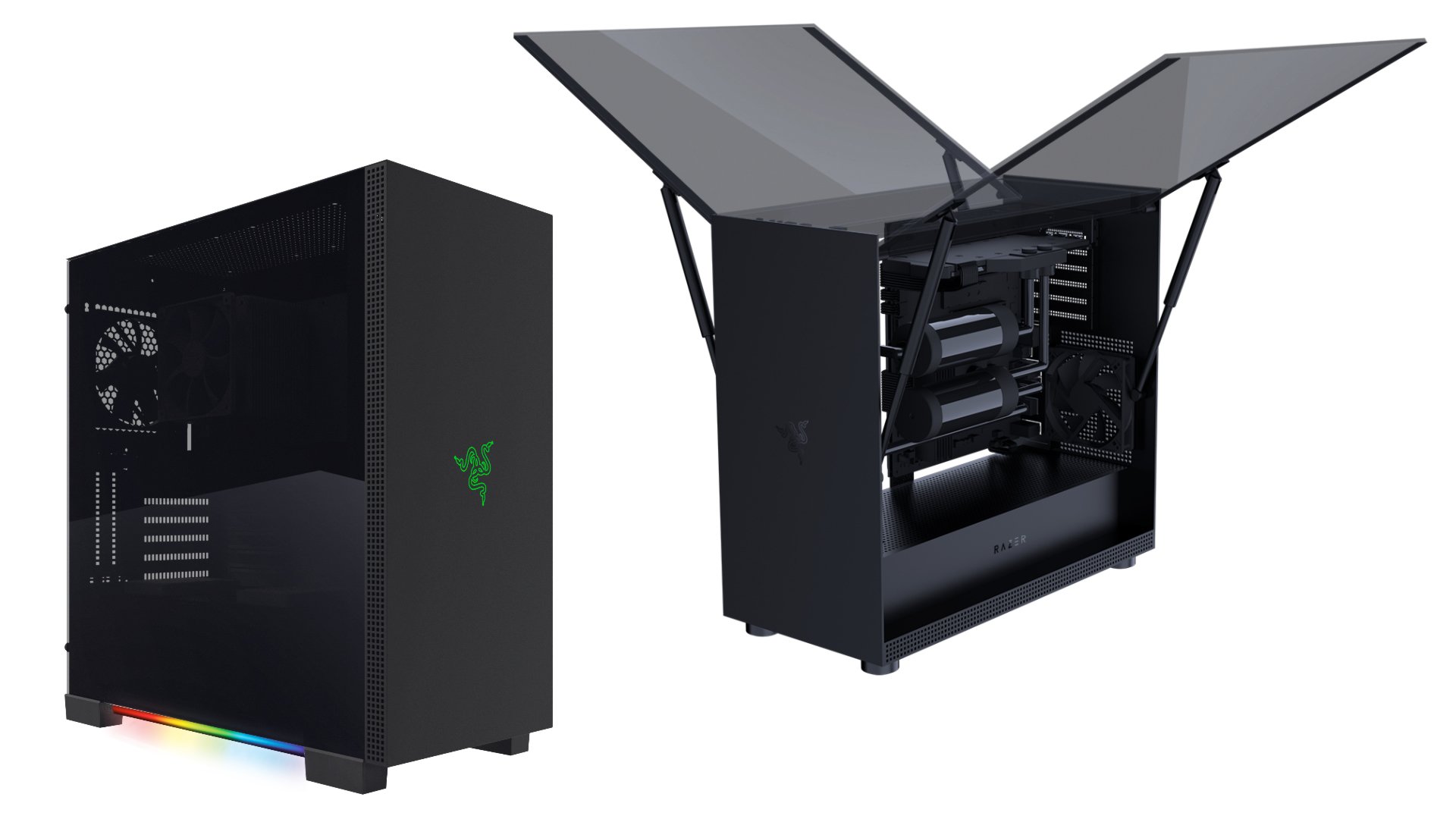 razer tomahawk elite pc case chassis