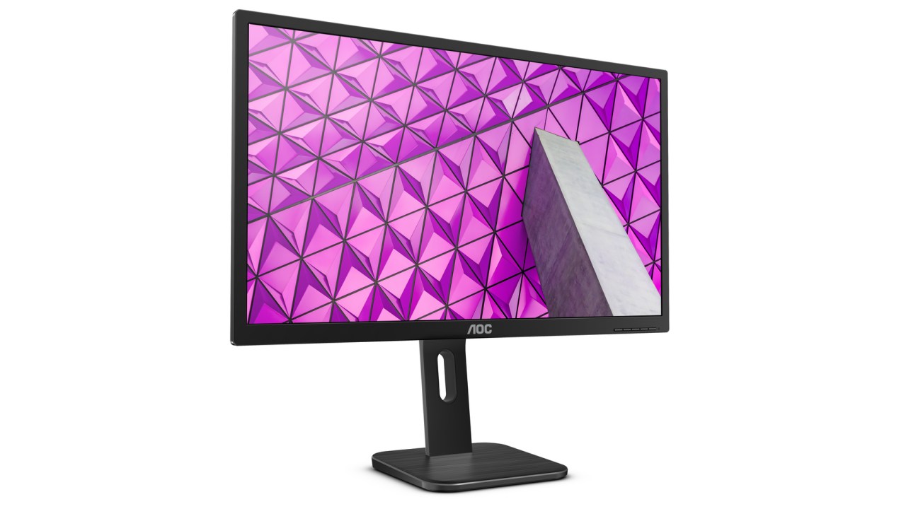 AOC Pro Line 22P1 Black Front Leftside Monitor