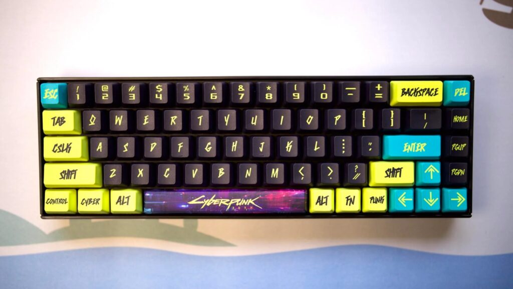 Cyberpunk 2077 Keyboard Shot
