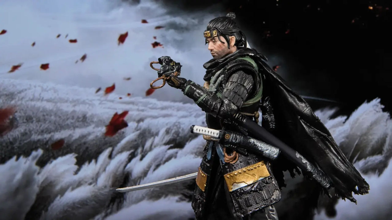 Jin Sakai Sony Ghost of Tsushima fugurine