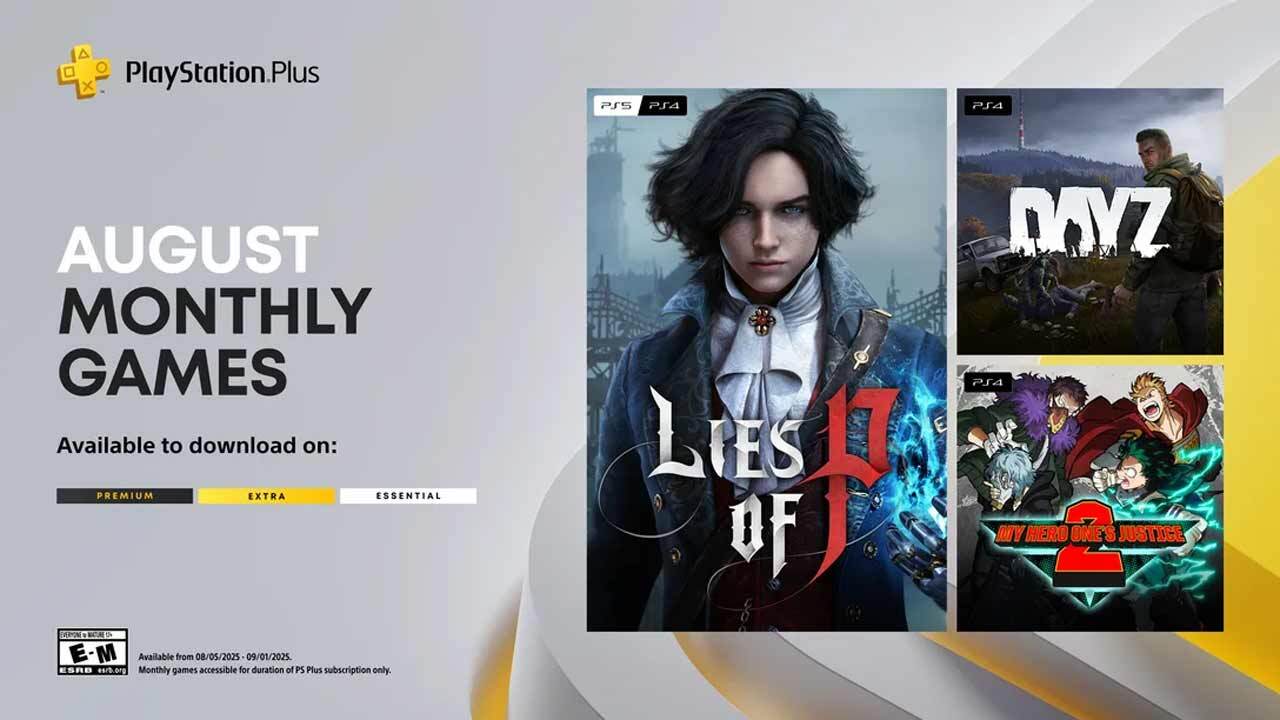 Ps plus free games august 2025