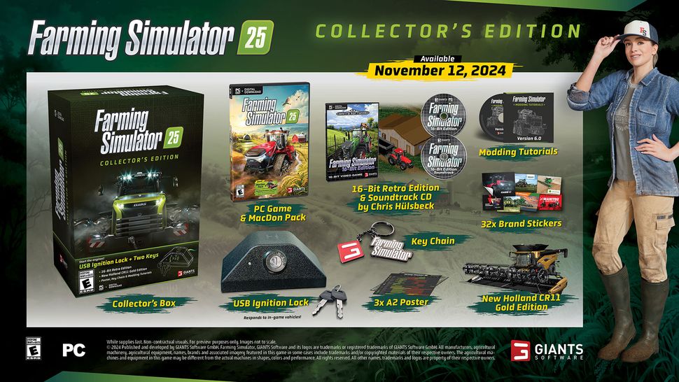 farming simulator 25 collectors edition