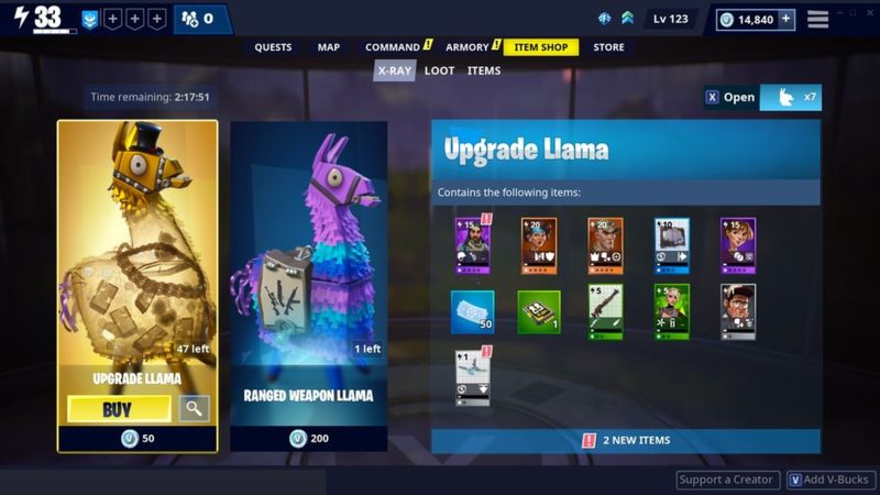 fortnite you can now see loot boxes visible