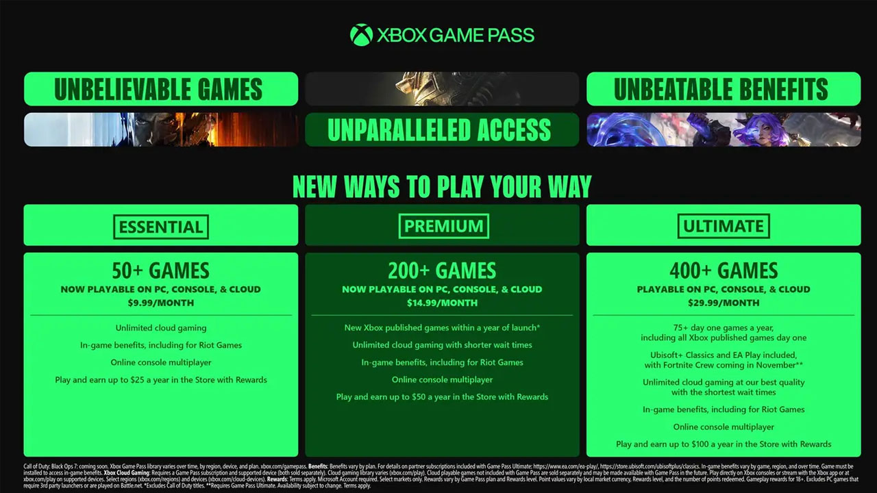 game pass