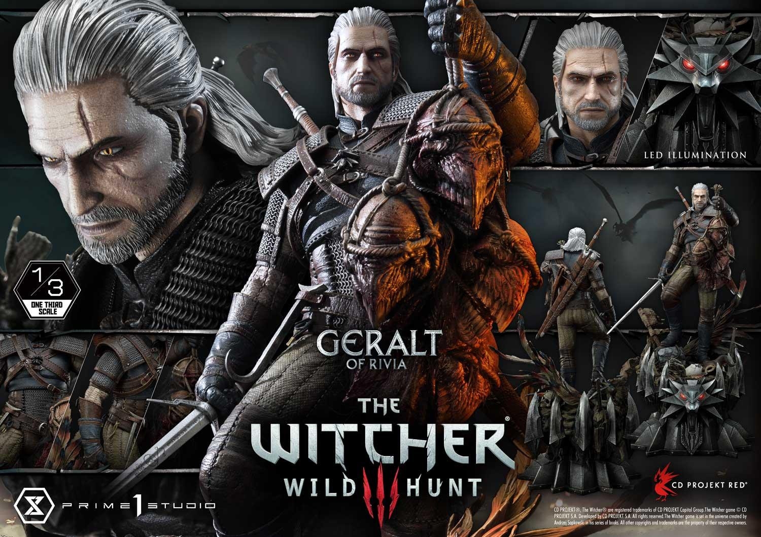geralt statue 1