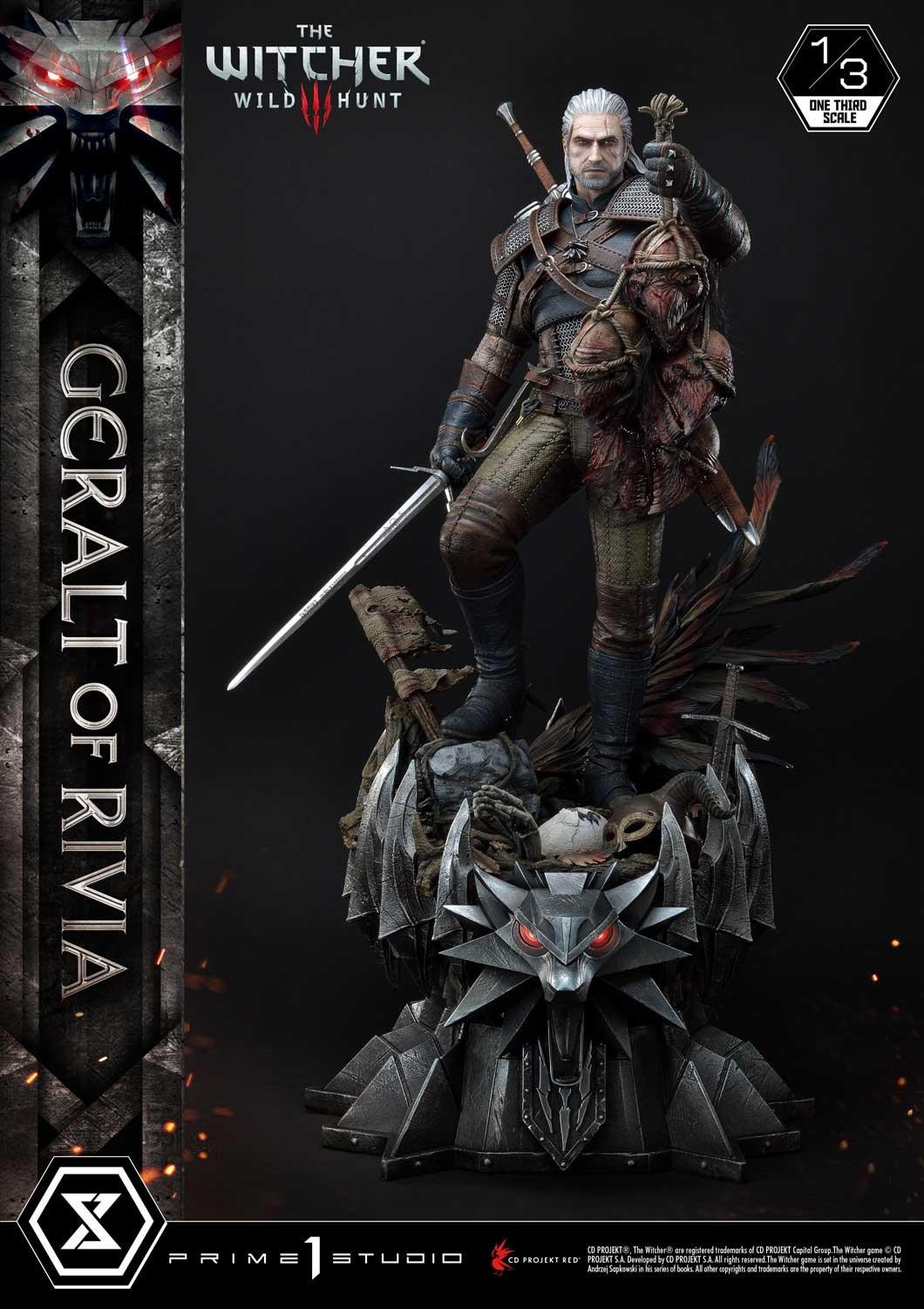 geralt statue 2