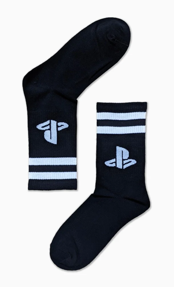 insert coin clothing playstation collection socks.original