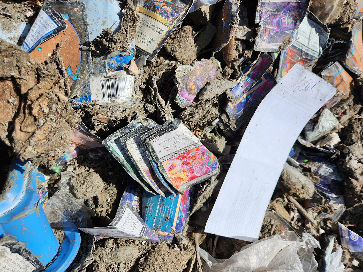 magic the gathering cards texas landfill
