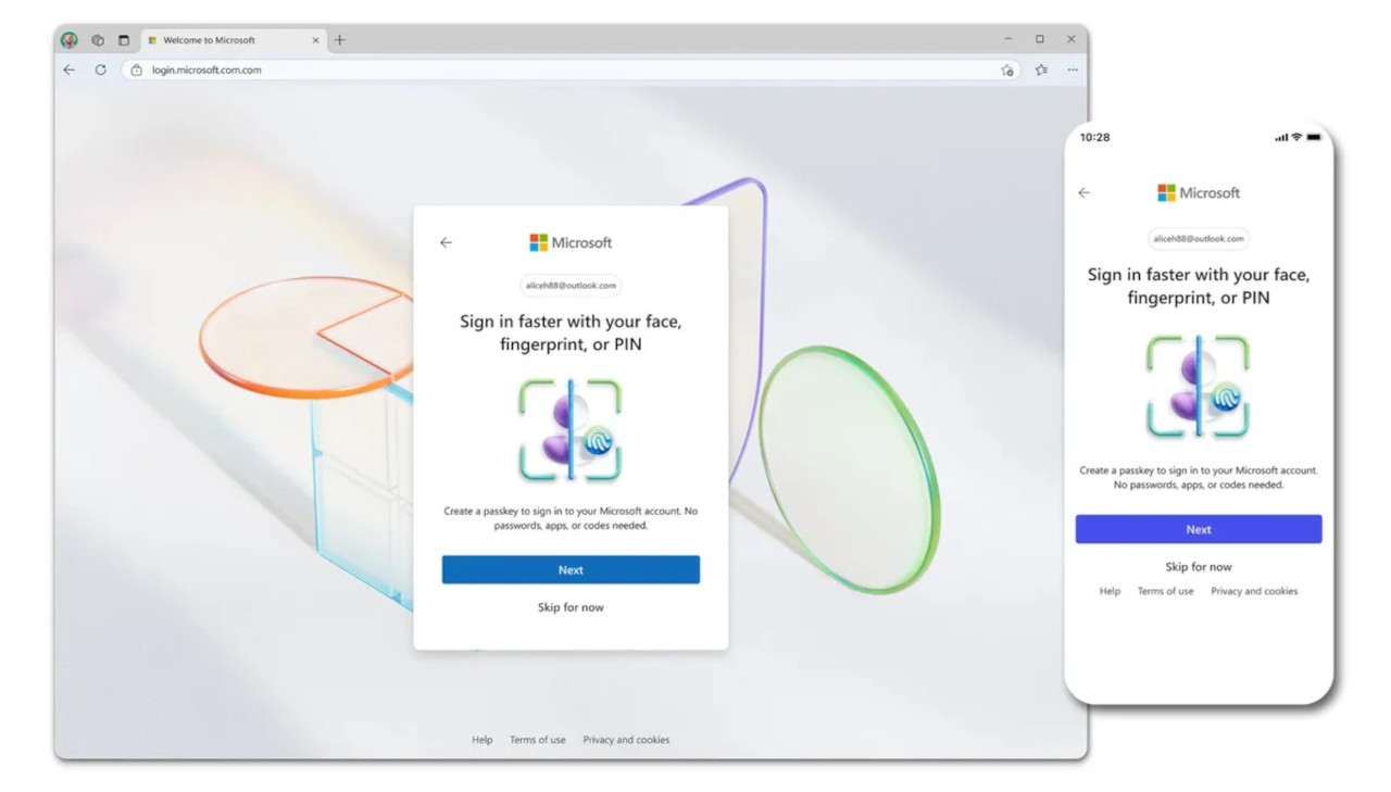 microsoft wants new accounts to be passwordless
