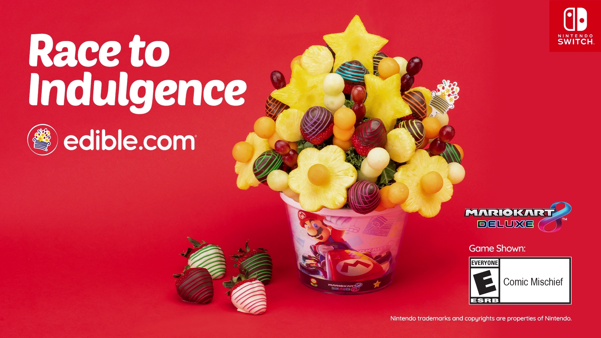 nintendo edible arrangements mario