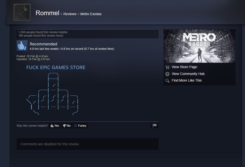 steam store google fuck epic review origin 1