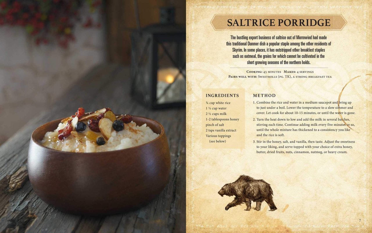 the elder scrolls 5 skyrim recipe book