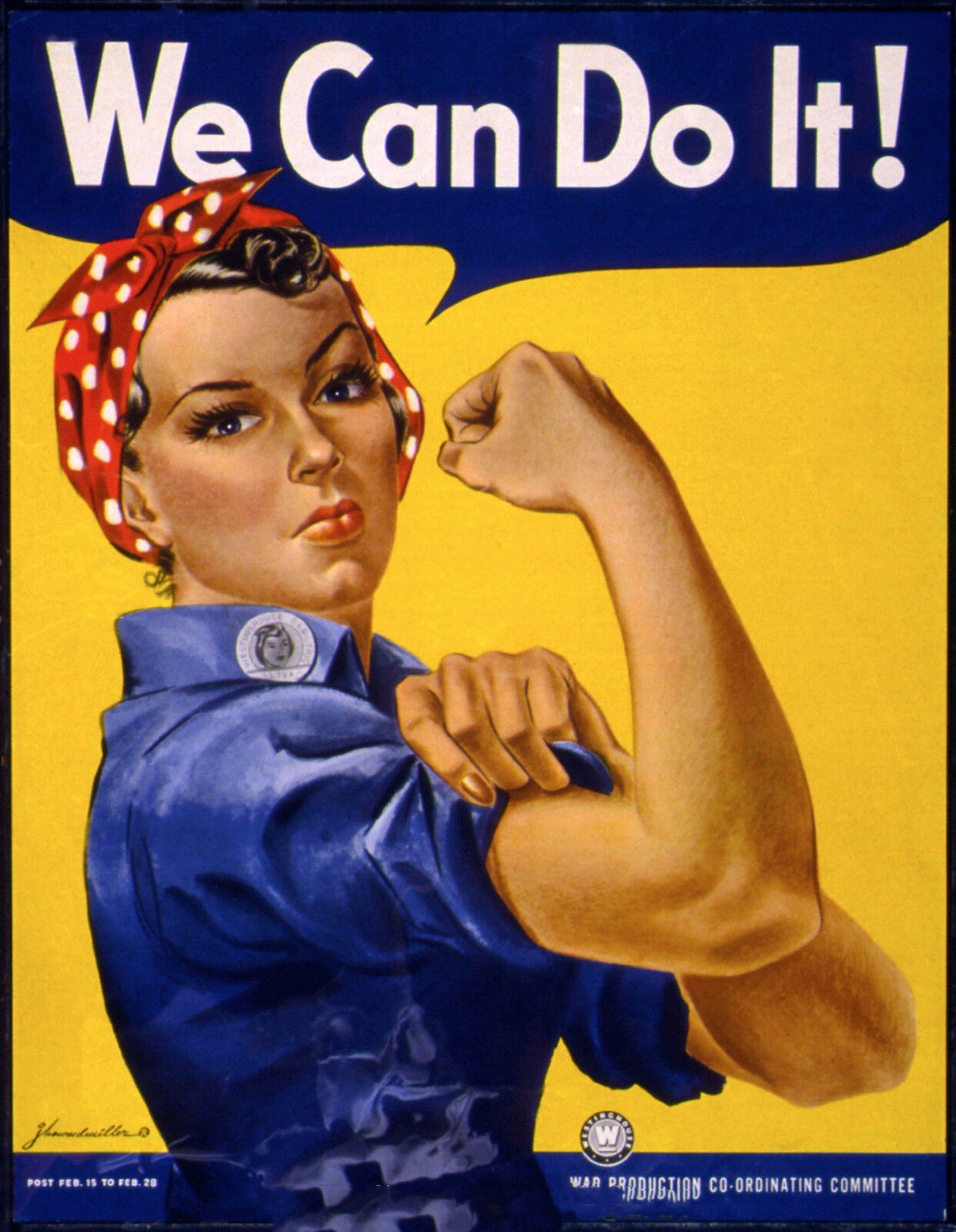 we can do it poster feminism