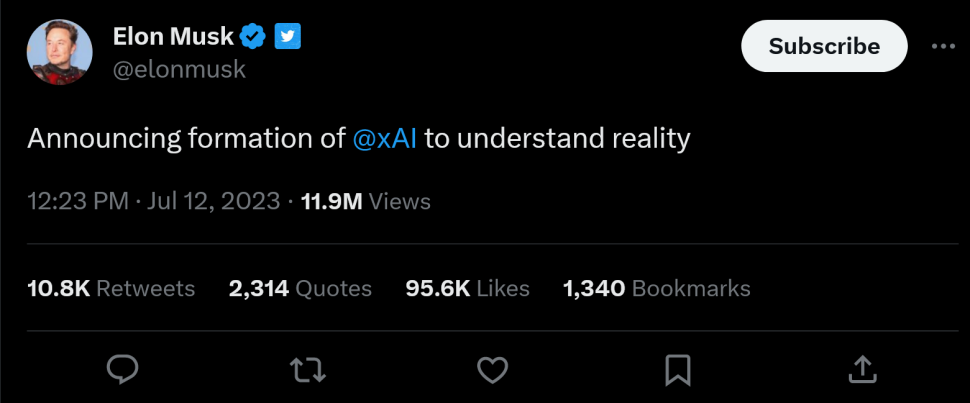 xai elon musk 1