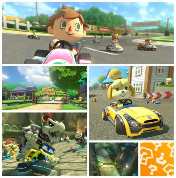 mario kart animal crossing