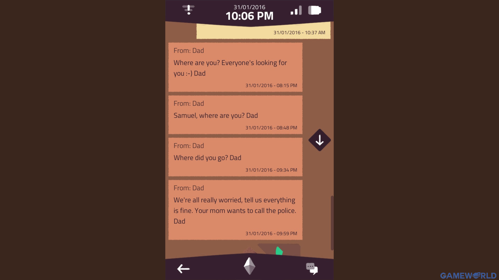 a normal lost phone 2