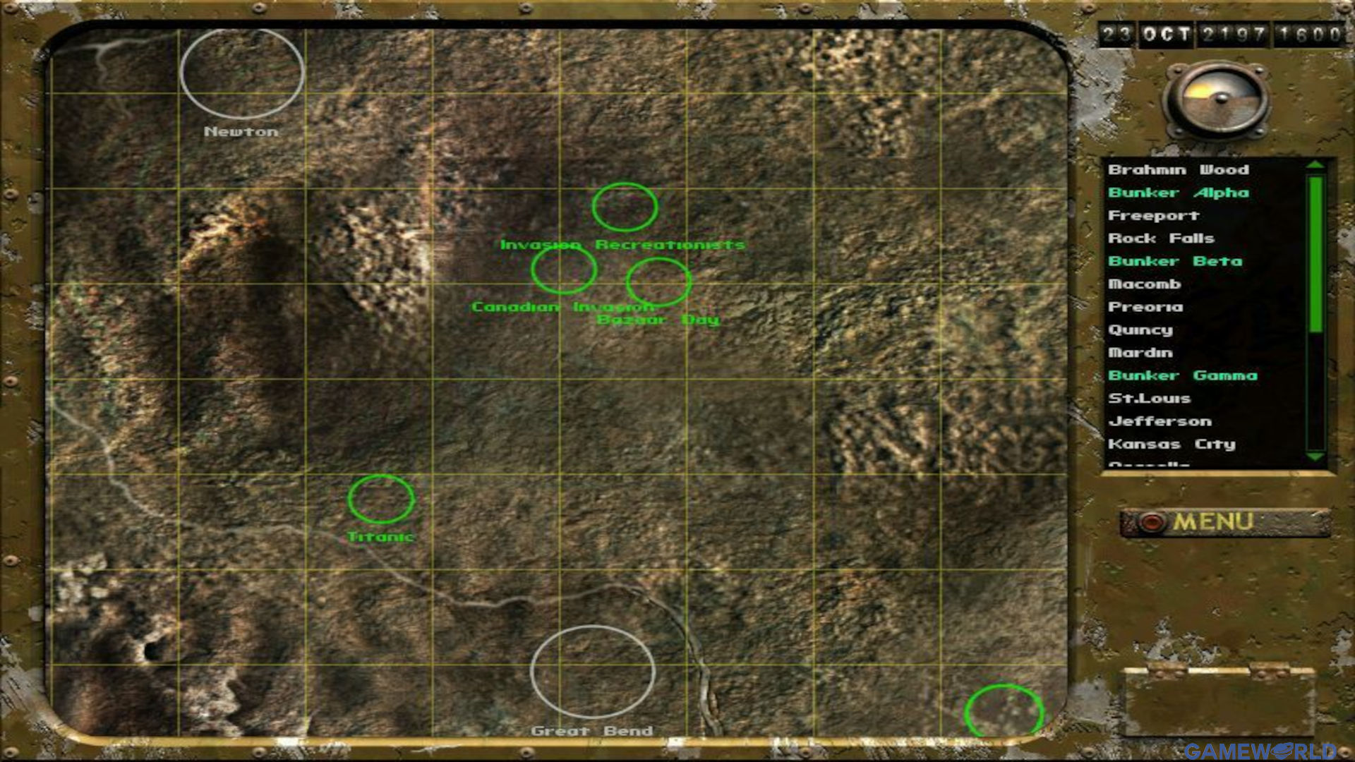 Fallout Tactics Brotherhood of Steel Map