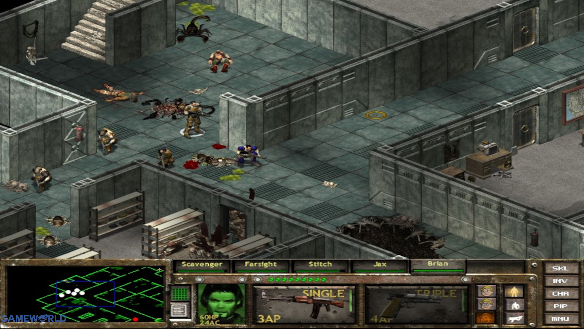 Fallout Tactics Brotherhood of Steel bunker